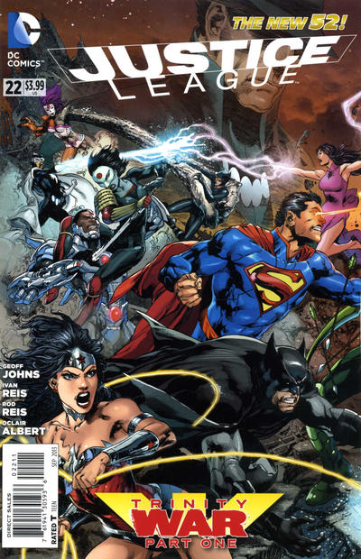 Justice League #22 [Direct Sales]-Very Fine (7.5 – 9)