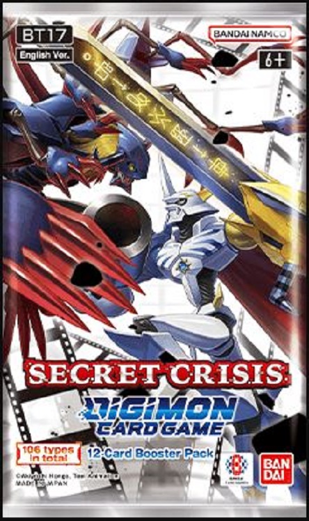 Digimon TCG: Secret Crisis Booster Pack [BT-17]