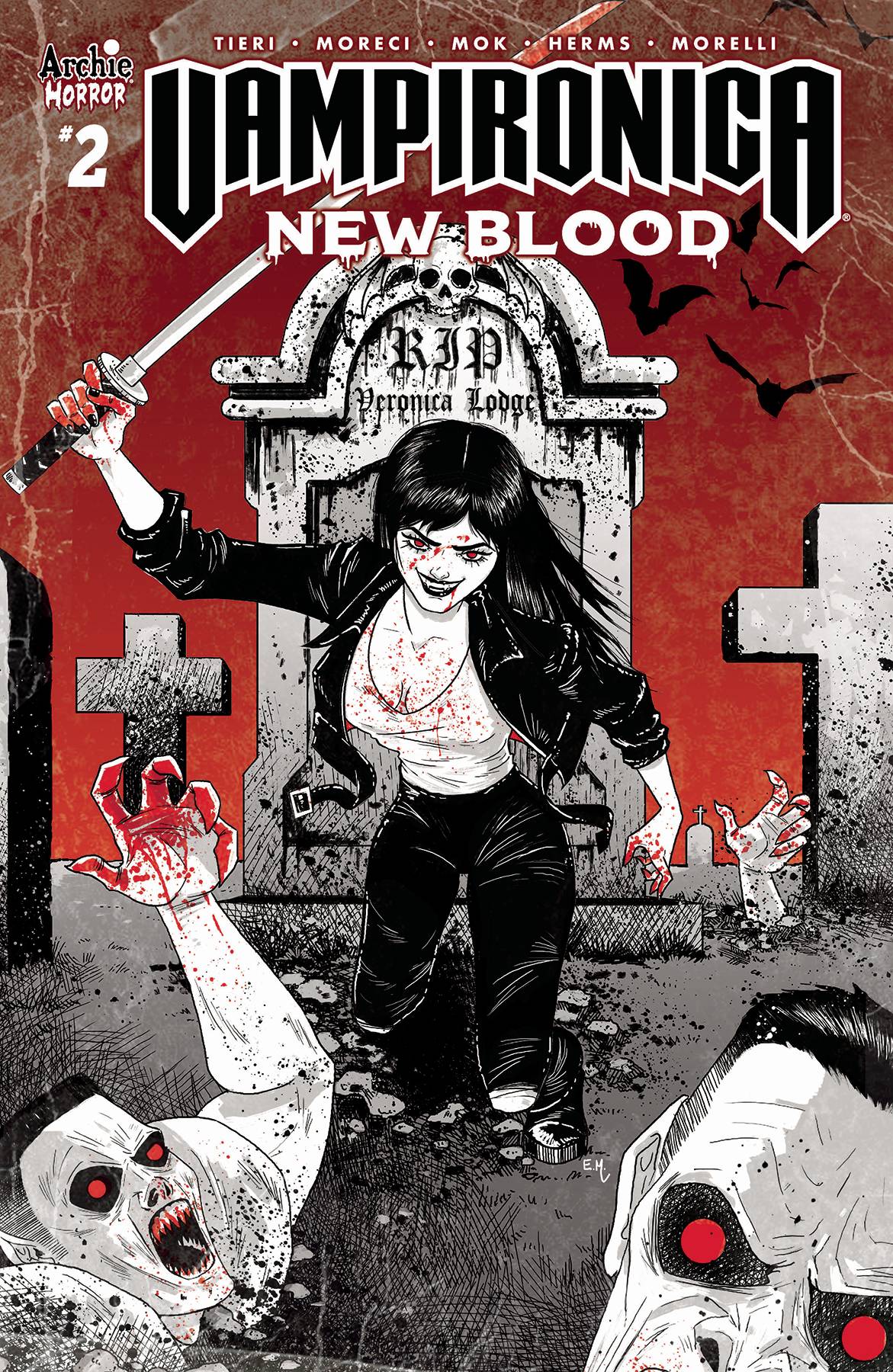 Vampironica New Blood #2 Cover B Hutchison