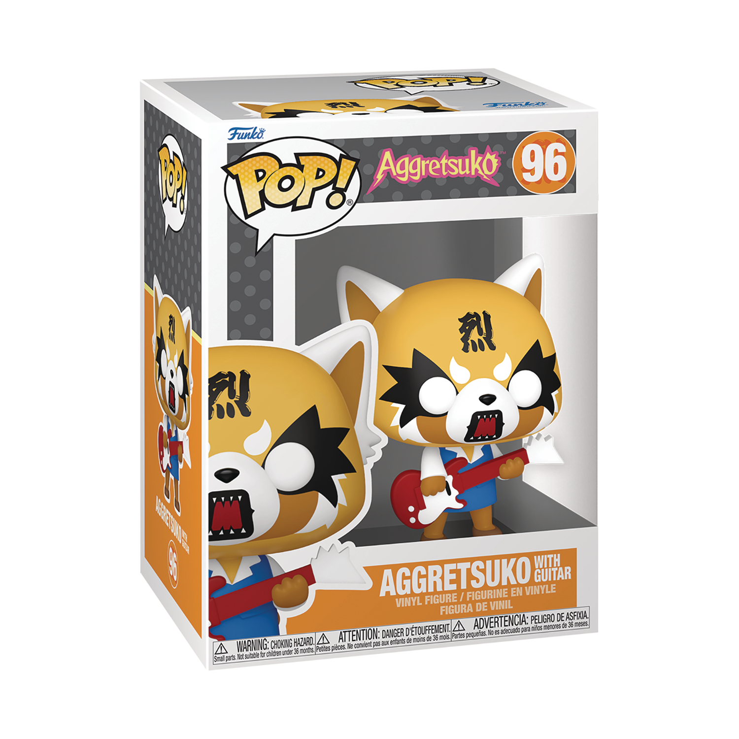 Pop Sanrio Aggretsuko with Guitar Fig