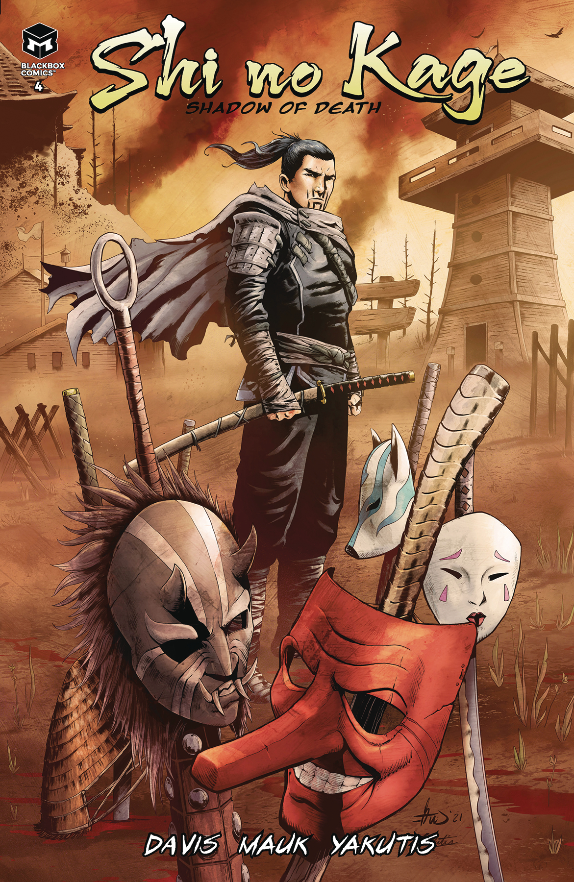 Shi No Kage #4 Cover A Mauk (Of 6)