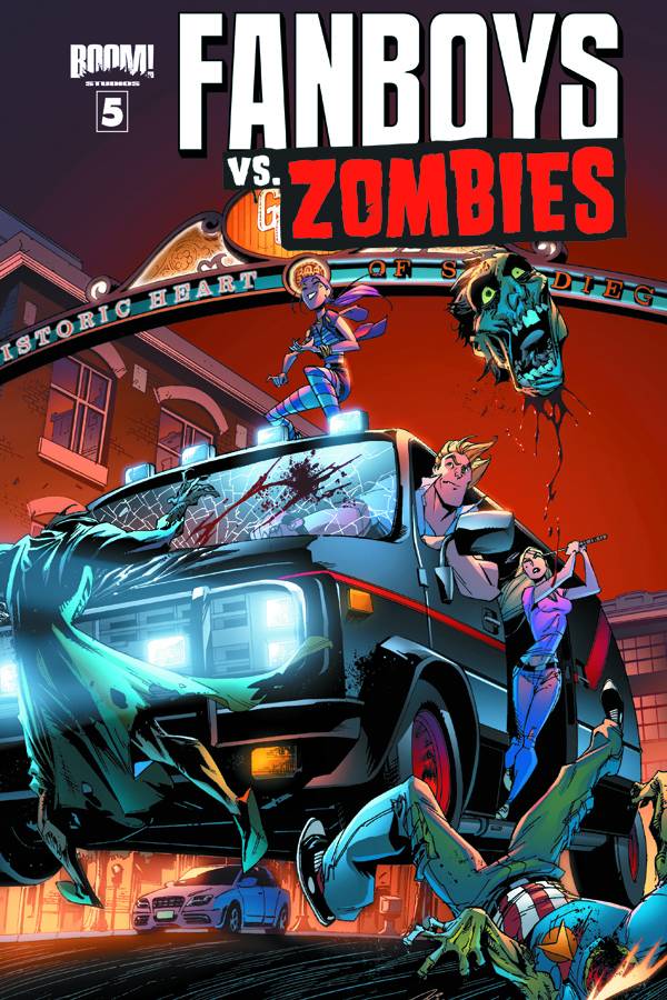 Fanboys Vs Zombies #5 Main Covers