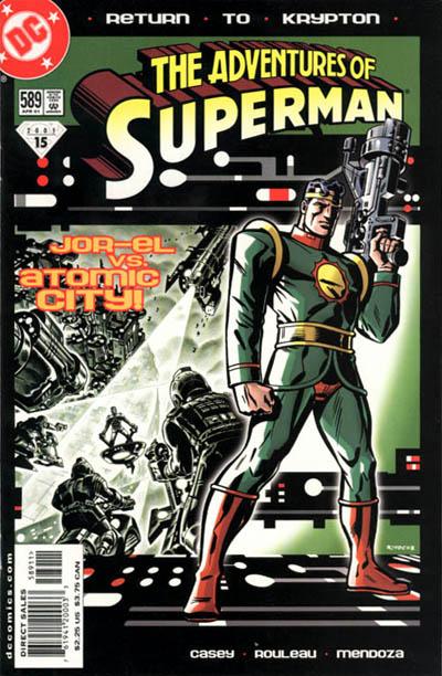 Adventures of Superman #589 [Direct Sales]-Fine (5.5 – 7)