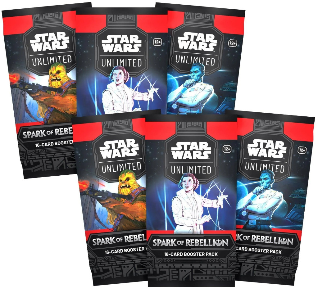 Star Wars: Unlimited TCG: Spark of Rebellion Draft Booster Pack