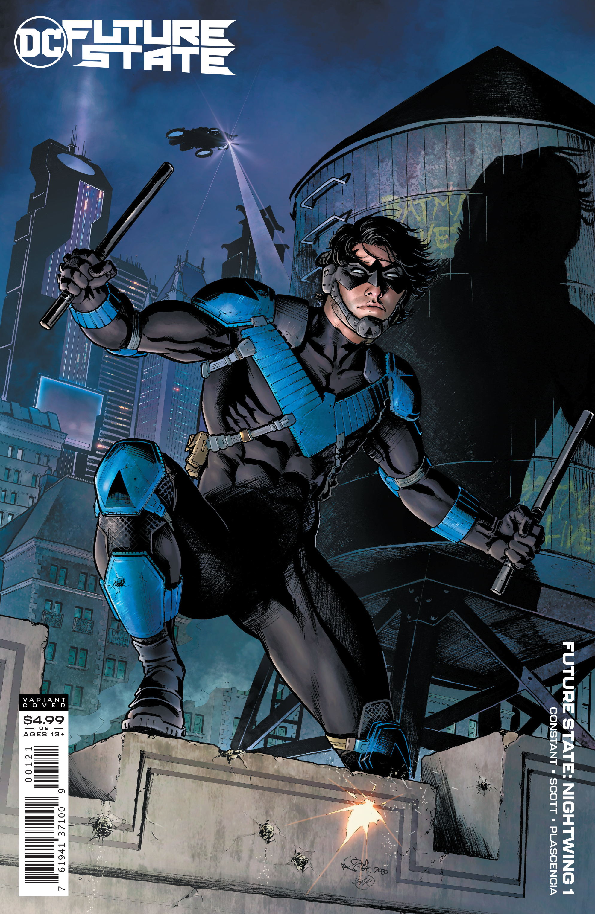 Future State Nightwing #1 Cover B Nicola Scott Card Stock Variant (Of 2)