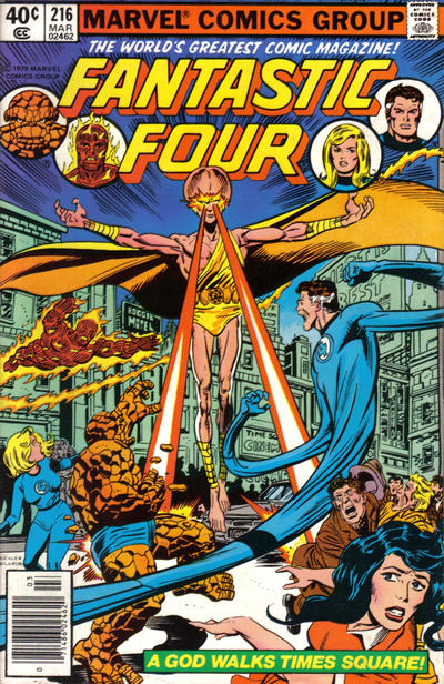 Fantastic Four #216 [Newsstand]-Fine (5.5 – 7)