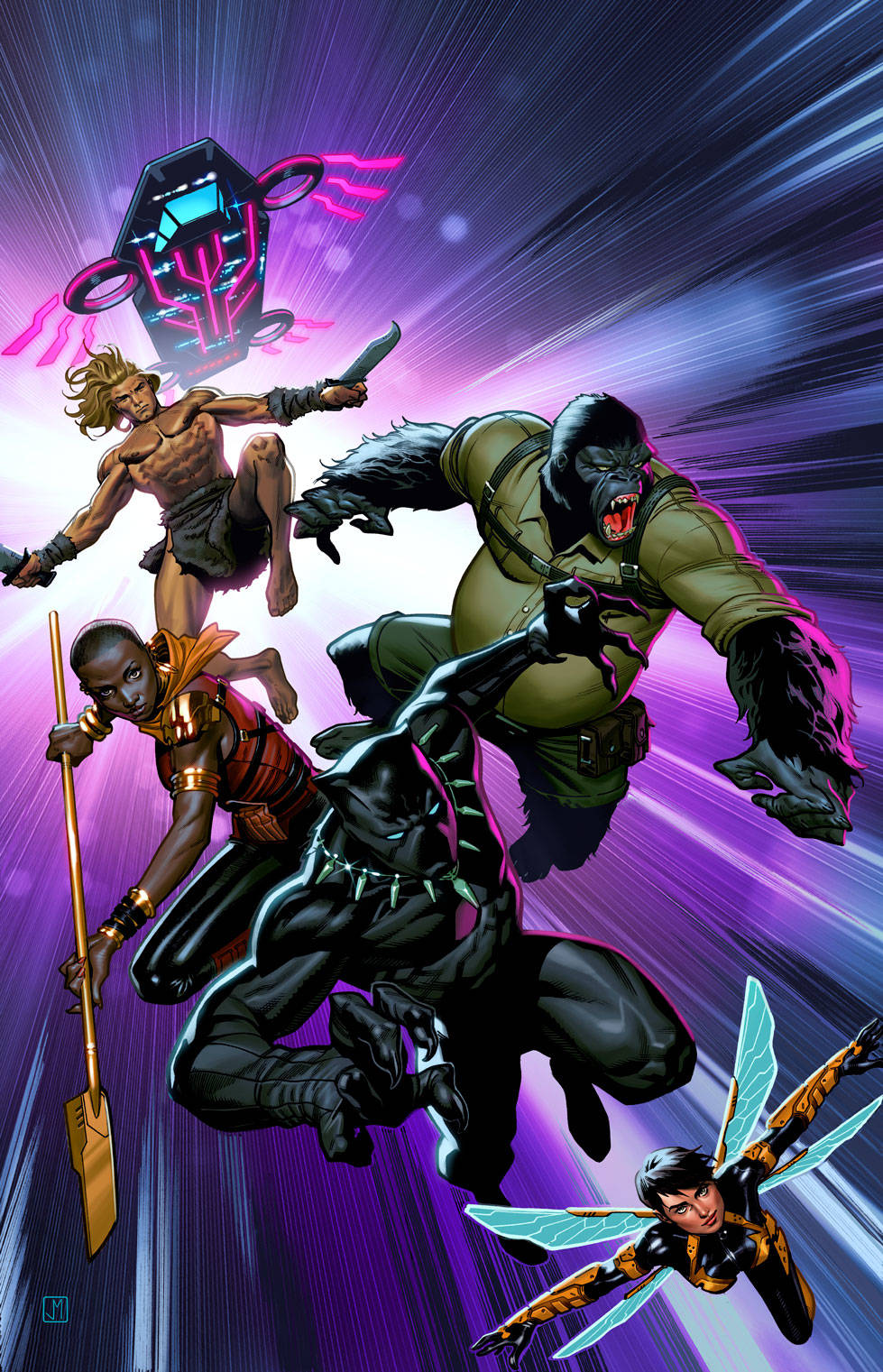 Black Panther Warriors of Wakanda #1 Poster