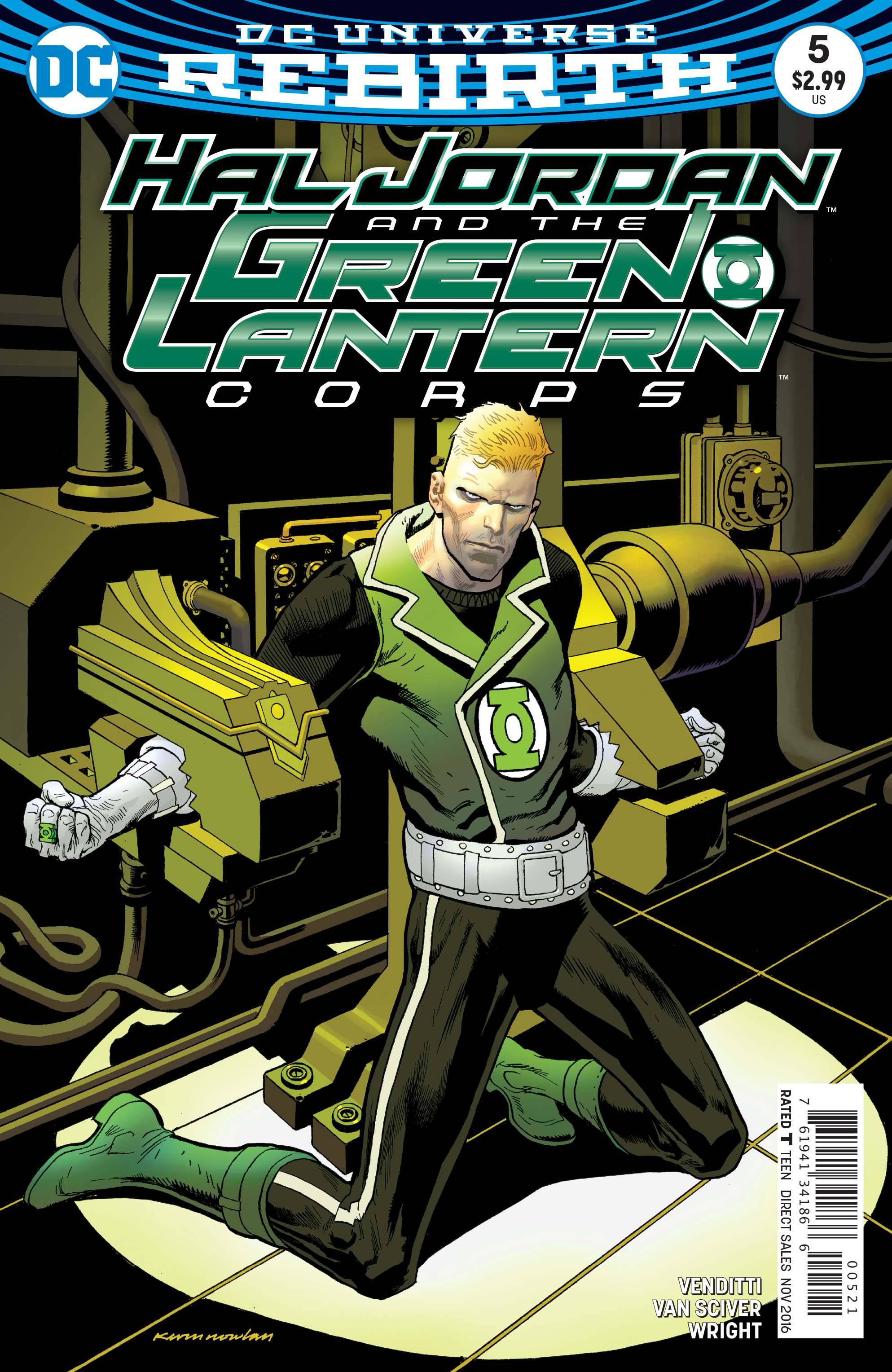 Hal Jordan and the Green Lantern Corps #5 Variant Edition (2016)