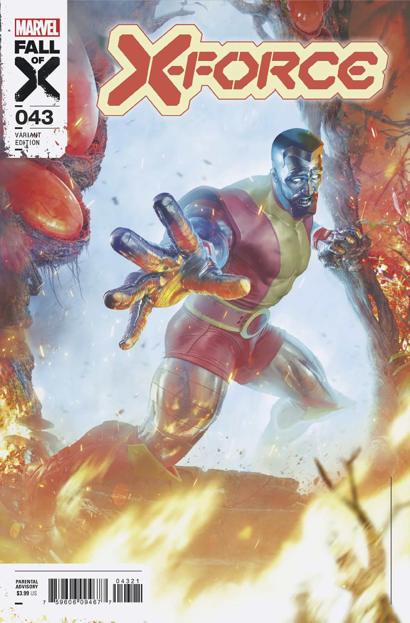 X-Force #43 Rahzzah Variant (Fall of the X-Men)