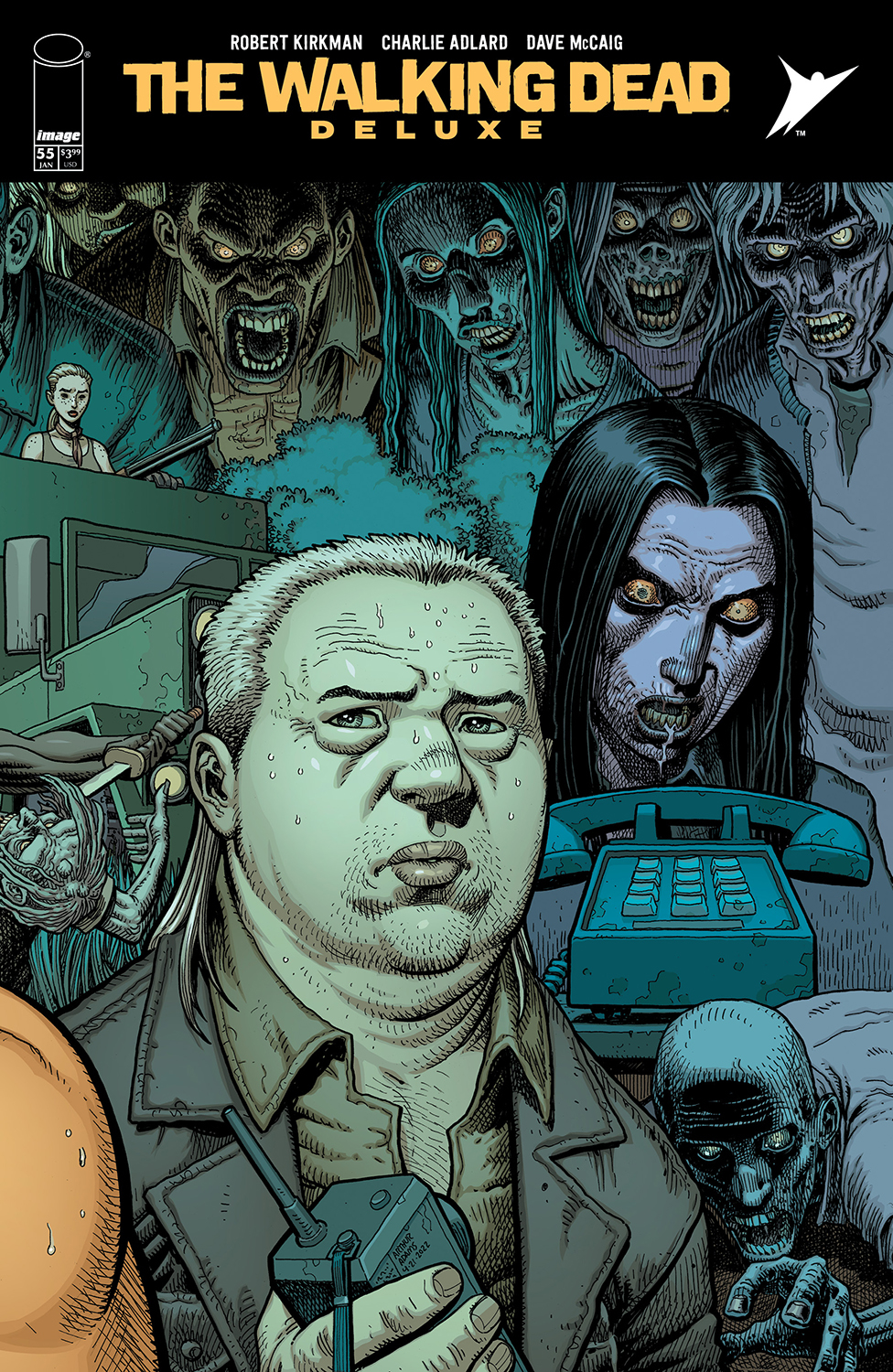 Walking Dead Deluxe 55 Cover E Adams And Mccaig Mature Comichub