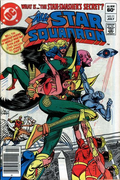 All-Star Squadron #11 [Newsstand] Very Fine