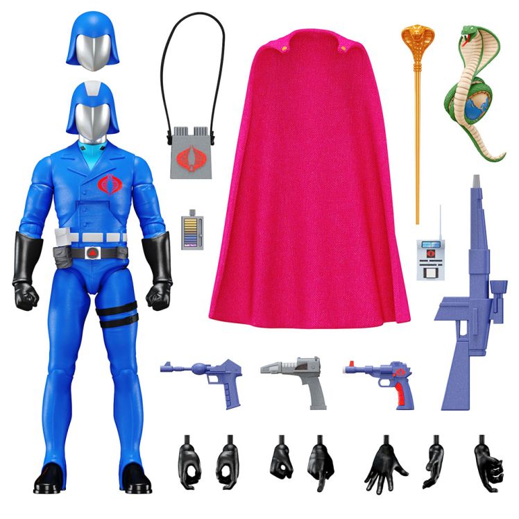 G.I. Joe Ultimates Cobra Commander Action Figure