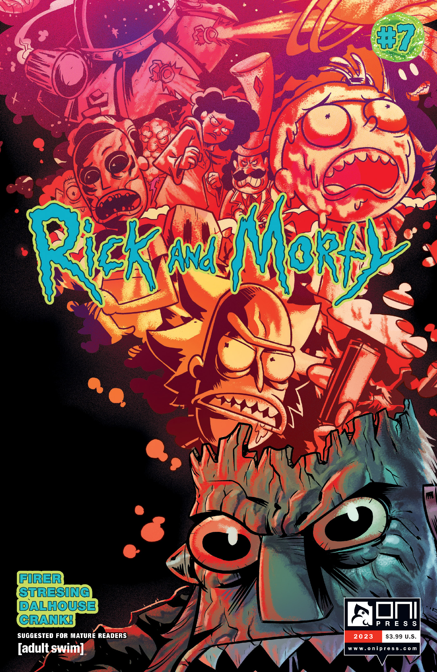 Rick and Morty #7 Cover A Fred C Stresing (Mature) (2023)