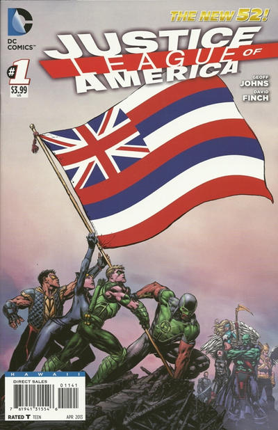 Justice League of America #1 Hawaii Variant Edition