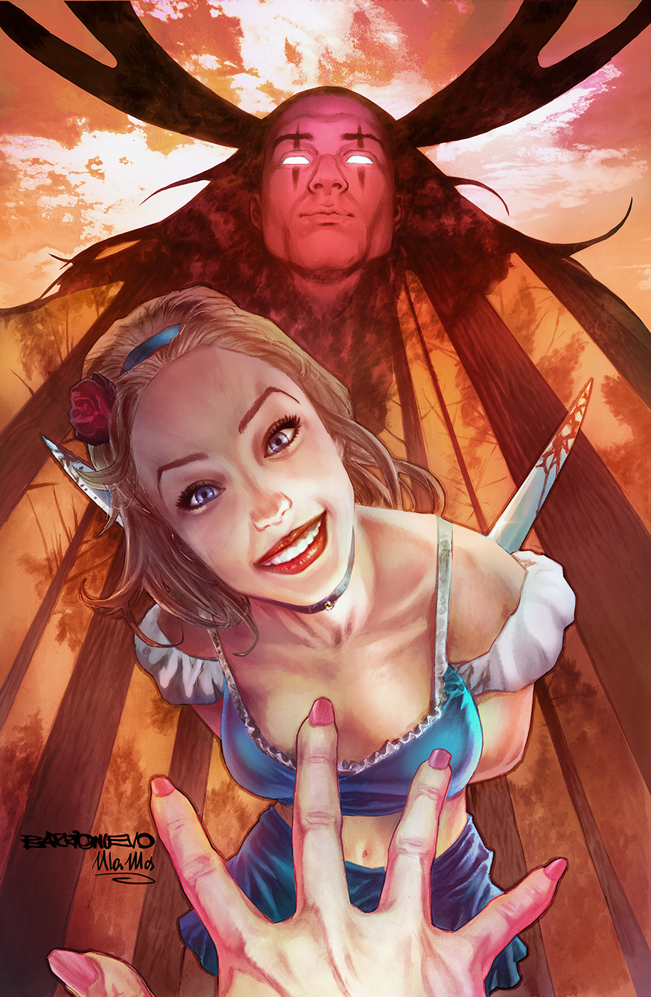 Grimm Univ Cinderella Fairy World Massacre Volume 1 Cover A Barrionuevo