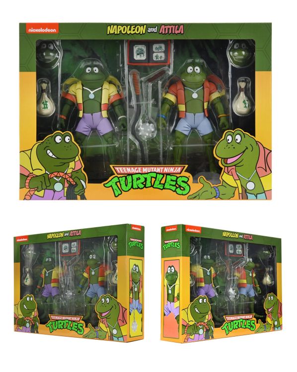 Teenage Mutant Ninja Turtles Napoleon & Atilla Frog Action Figure 2-Pack