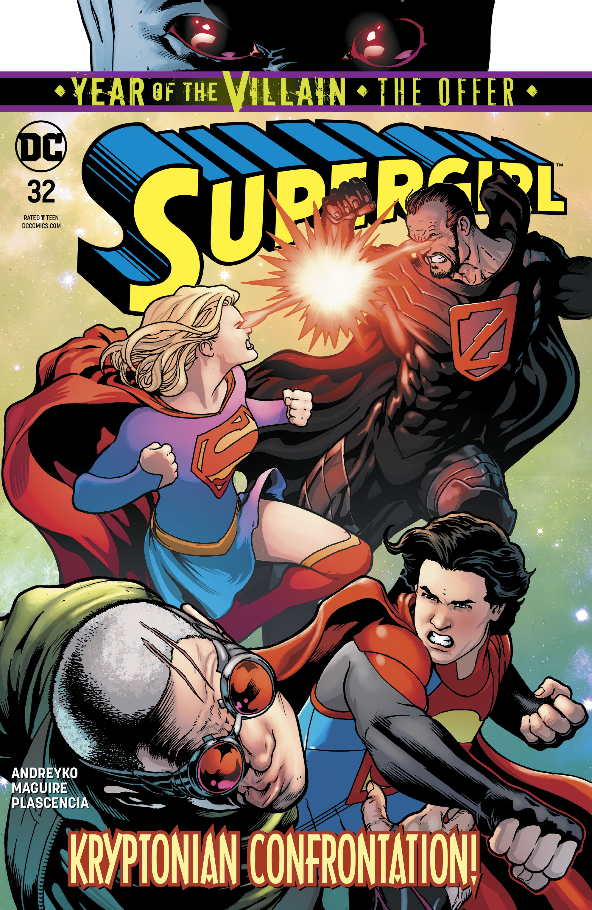 Supergirl #32 Year of the Villain The Offer (2016)