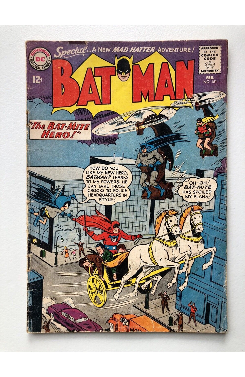 Batman #161 1964 Vg