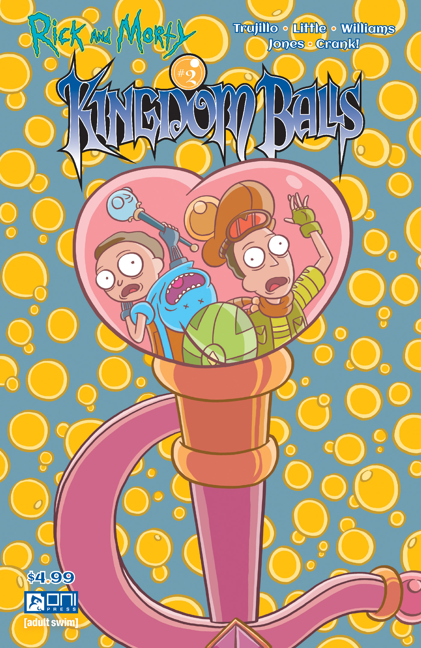 Rick and Morty Kingdom Balls #2 Cover B Dean Rankine Variant (Of 4)