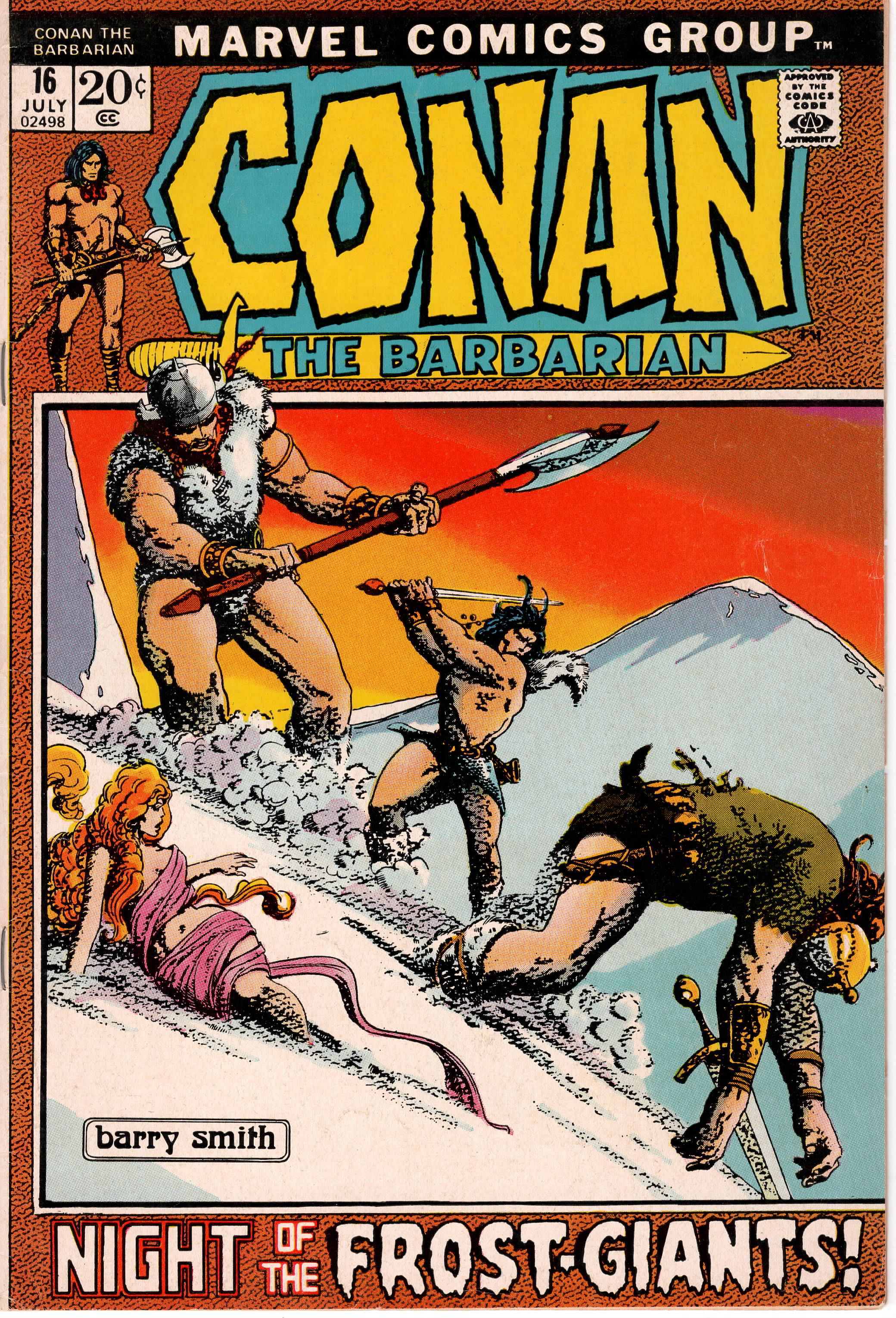 Conan The Barbarian #016