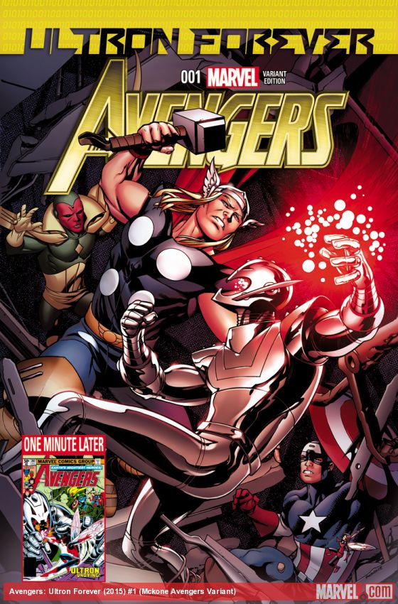 Avengers Ultron Forever #1 (Mckone Avengers Variant) (2015)