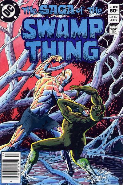 The Saga of Swamp Thing #15 [Newsstand]-Very Good (3.5 – 5)