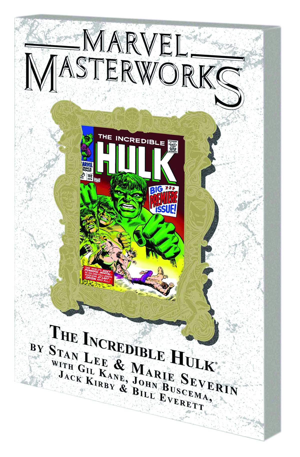 Marvel Masterworks Incredible Hulk Graphic Novel Volume 3 Direct Market Edition Edition 56