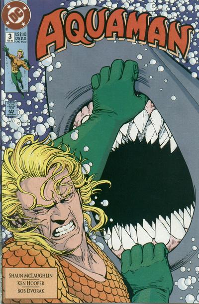 Aquaman #3 [Direct] (1991)-Very Fine (7.5 – 9)