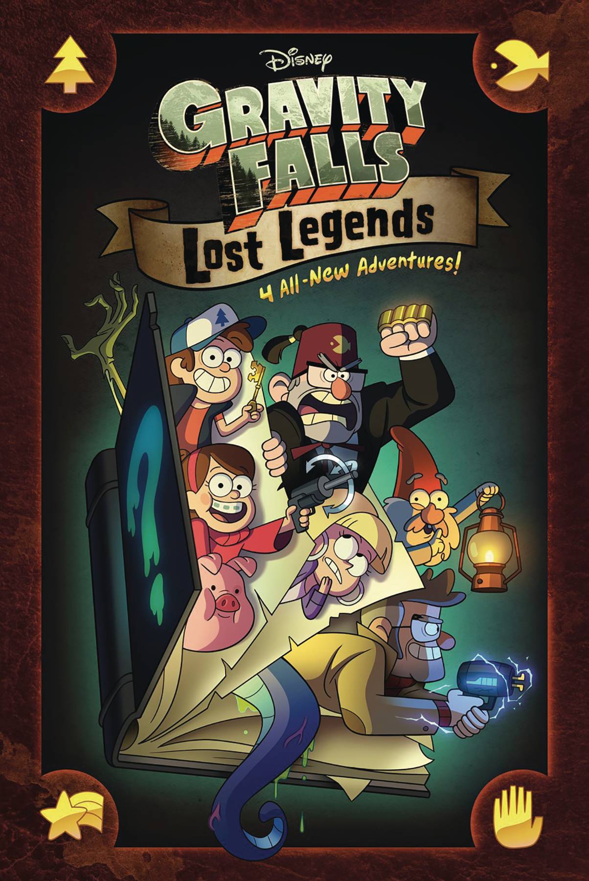 Disney Gravity Falls Lost Legends Hardcover Graphic Novel