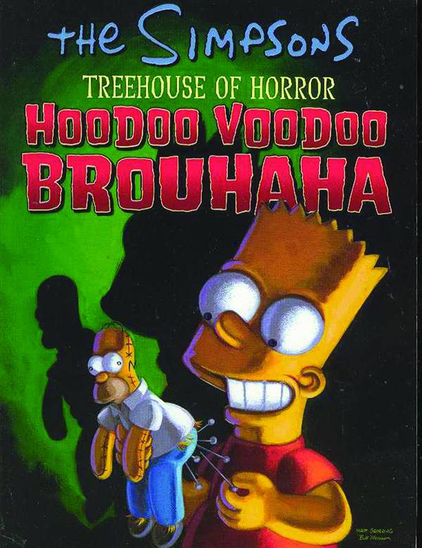 Simpsons Treehouse of Horror Graphic Novel Volume 4 Hoodoo Voodoo
