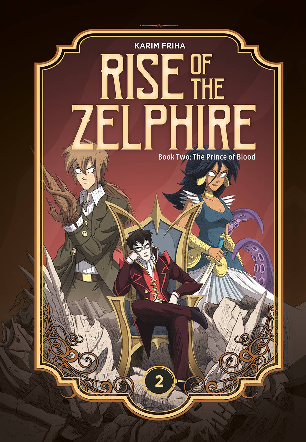 Rise of the Zelphire Hardcover Book 2 Prince of Blood