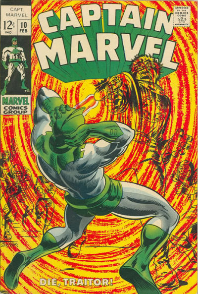 Captain Marvel #10-Very Fine (7.5 – 9)