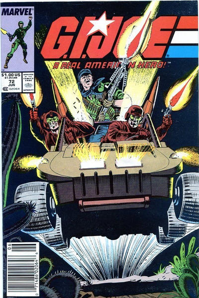 G.I. Joe, A Real American Hero #72 [Newsstand]-Fine (5.5 – 7)