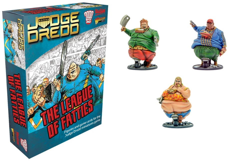 Judge Dredd Tabletop Game - League of Fatties Expansion Set