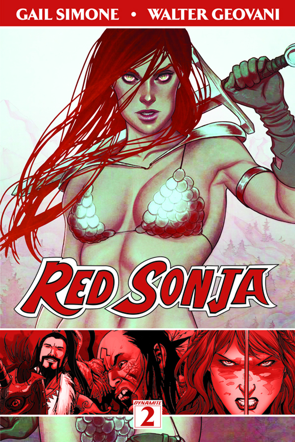Red Sonja Gail Simone Graphic Novel Volume 2 Art Blood & Fire