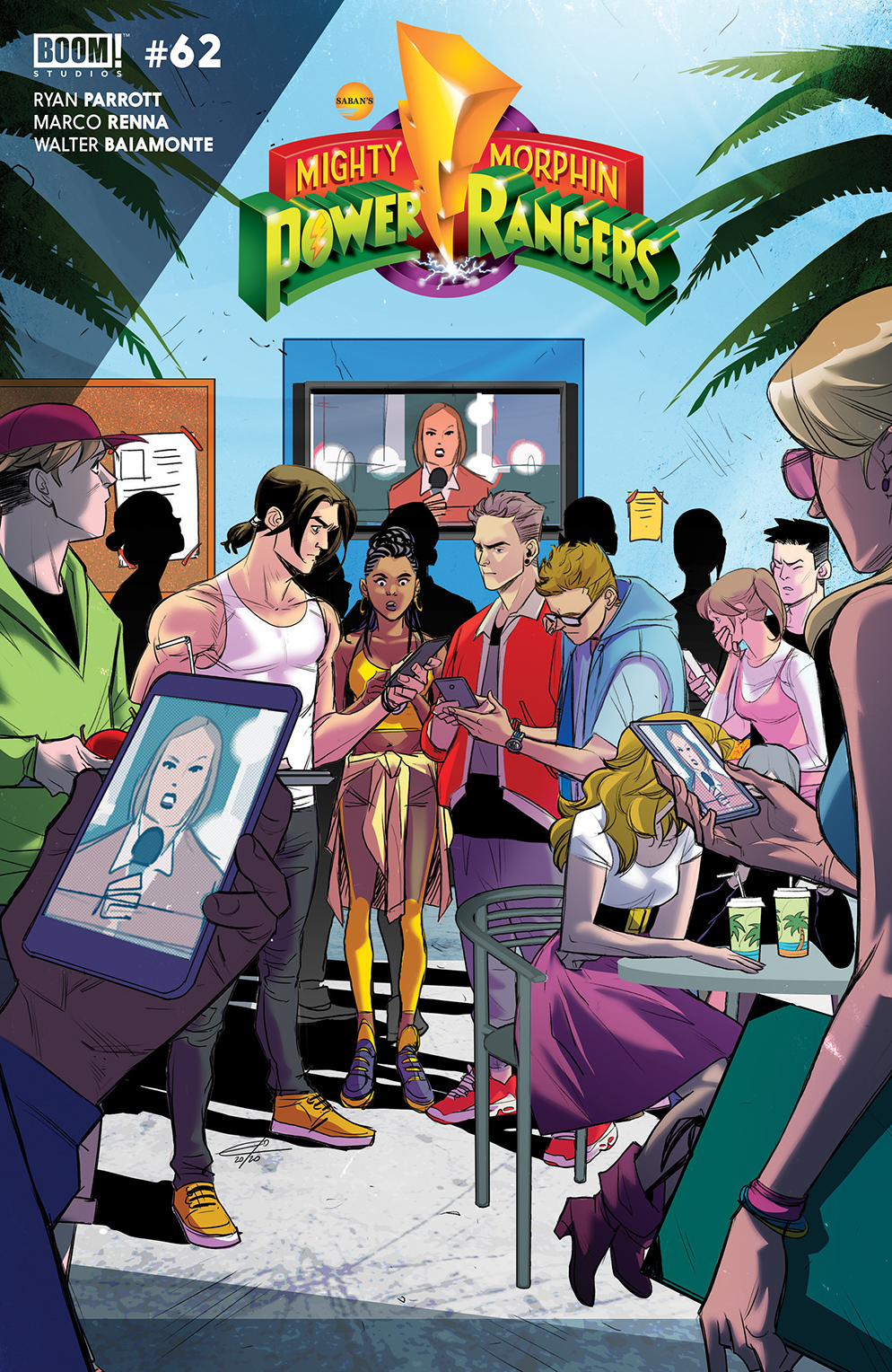 Mighty Morphin #4 Cover B Legacy Carlinie Variant
