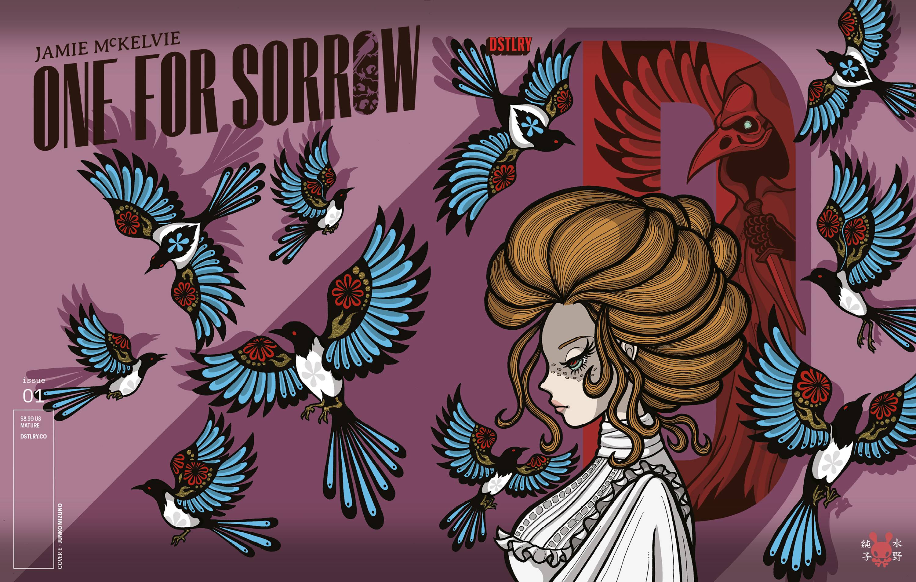 One for Sorrow #1 Cover E Junko Mizuno 1 for 50 Incentive Variant (Mature) (Of 3)