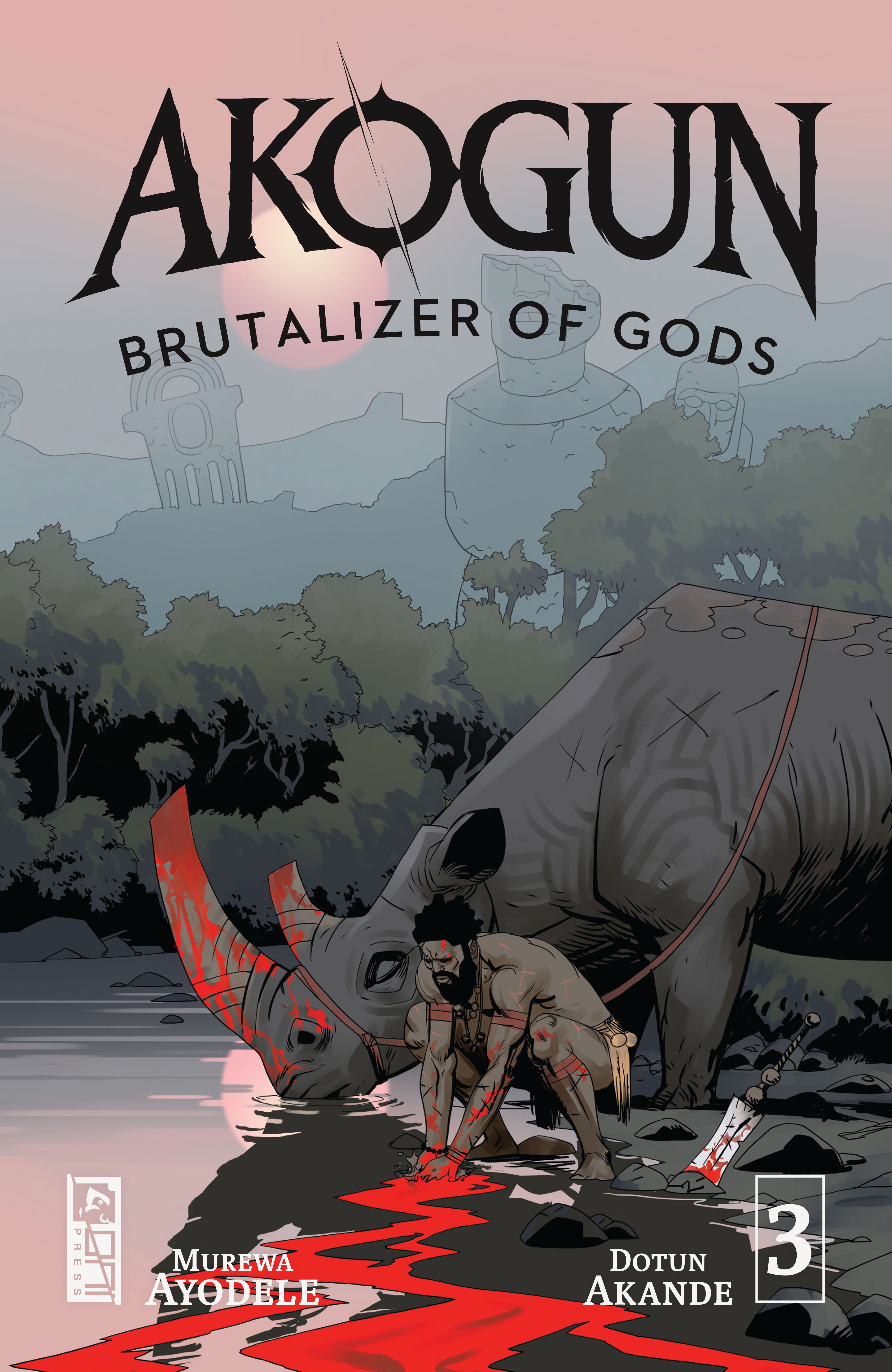 Akogun Brutalizer of Gods #3 Cover C Salim Busuru Variant (Mature) (Of 3)