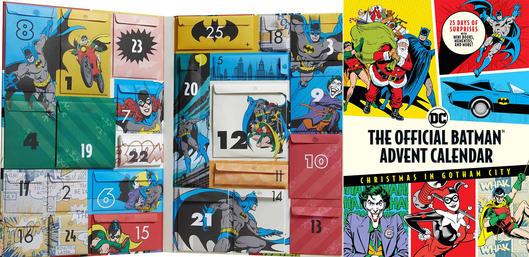 Official Batman Advent Calendar Christmas In Gotham City