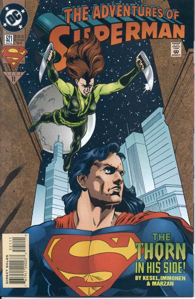 Adventures of Superman #521 [Direct Sales]-Very Fine (7.5 – 9)