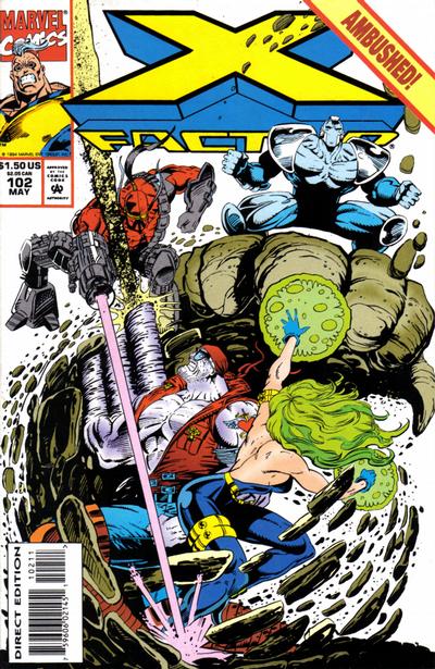 X-Factor #102 [Newsstand]-Fine (5.5 – 7)