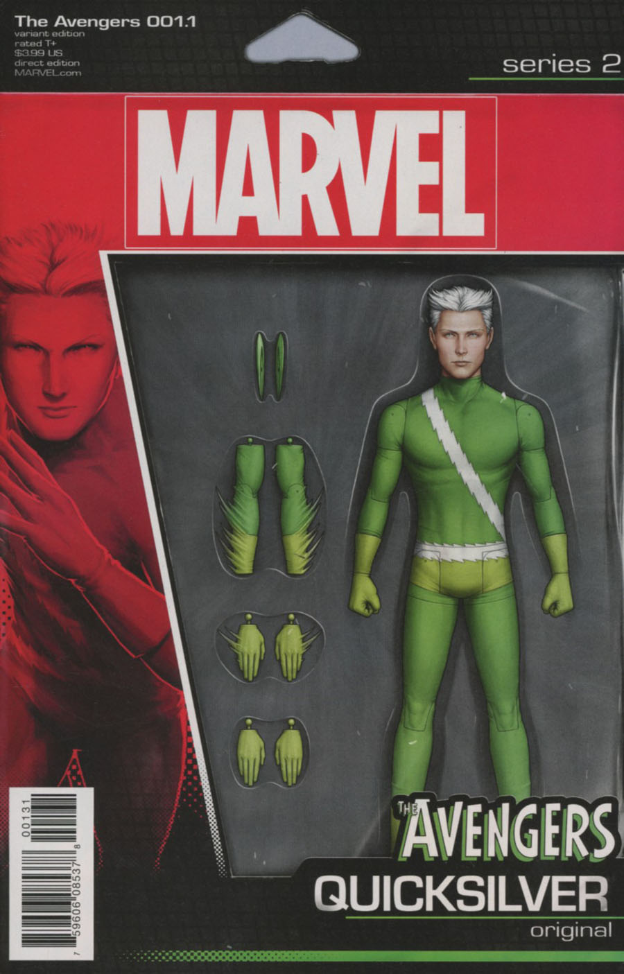 Avengers #1.1 Christopher Action Figure Variant (2017)