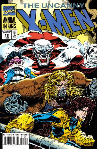 The Uncanny X-Men Annual #18 [Direct Edition](1970)-Very Fine (7.5 – 9)