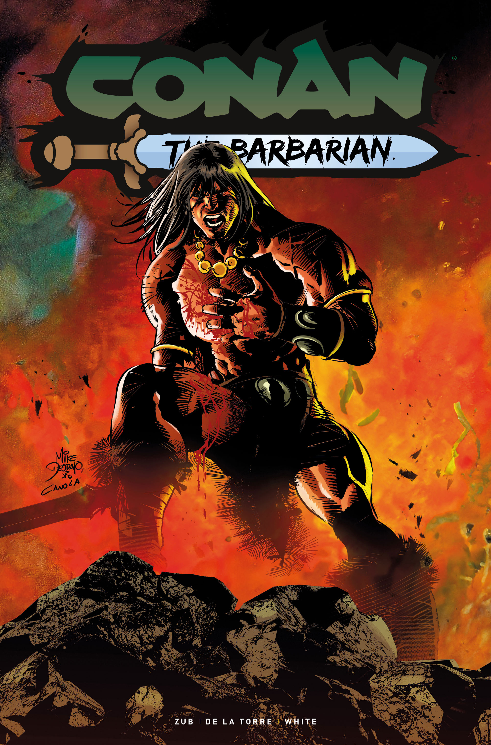 Conan Barbarian Cover A #9-12 Pack (Mature)