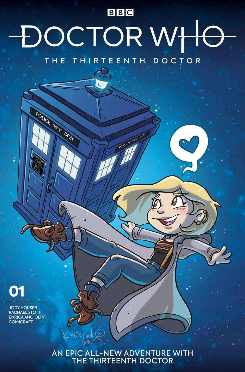 Doctor Who 13th #1 Cover I Cook