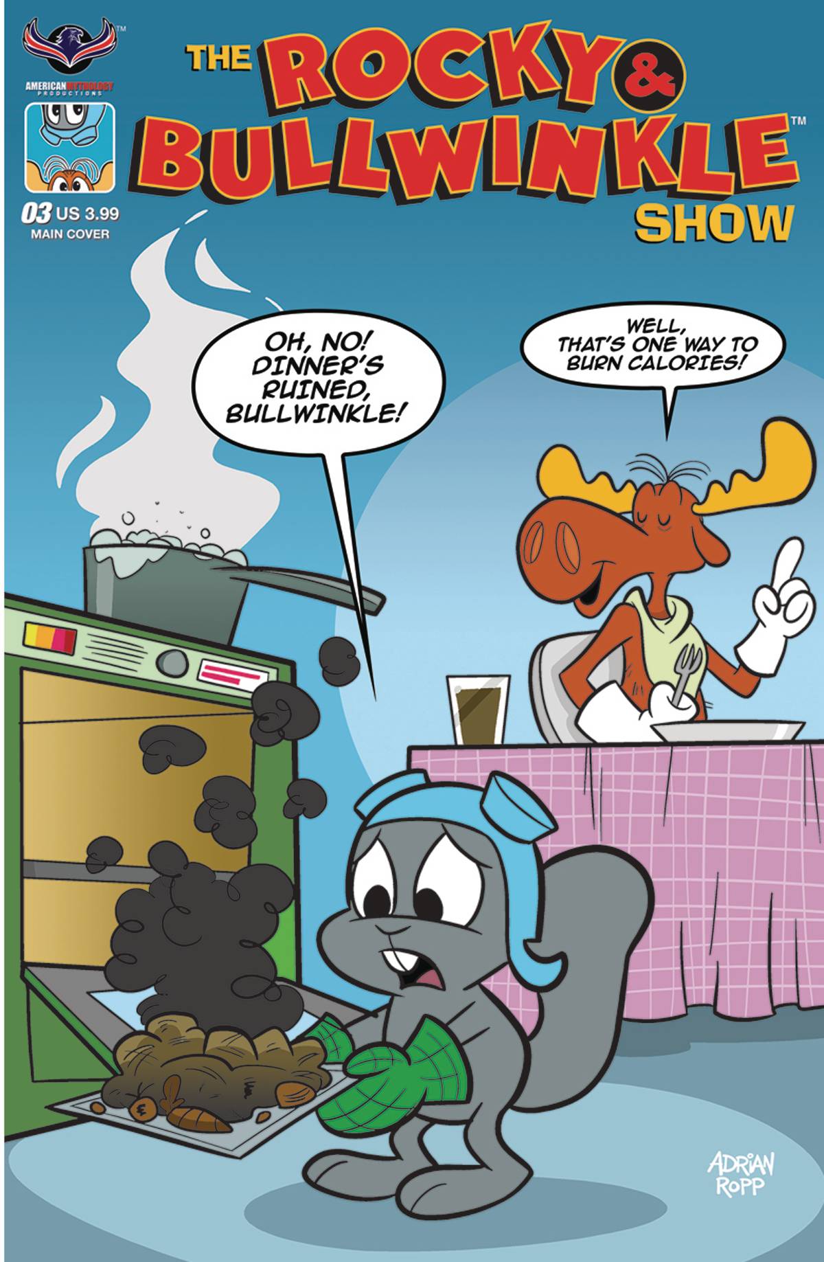 Rocky & Bullwinkle Show #3 Main Ropp Cover