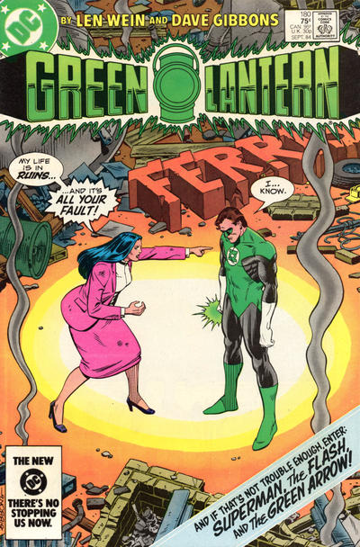 Green Lantern #180 [Direct]-Fine (5.5 – 7)