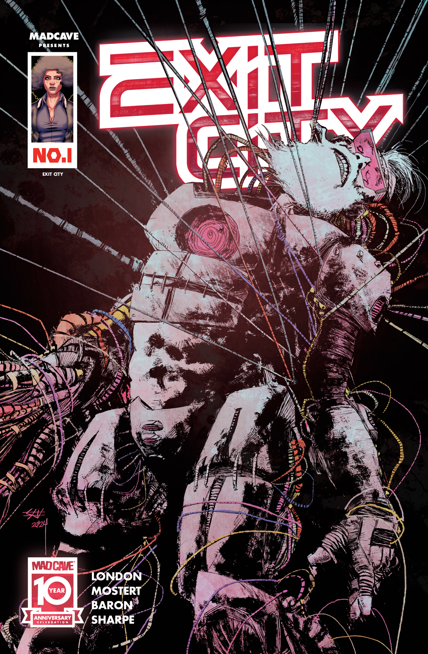 Exit City #1 Cover B Shane Connery Volk (Of 4)