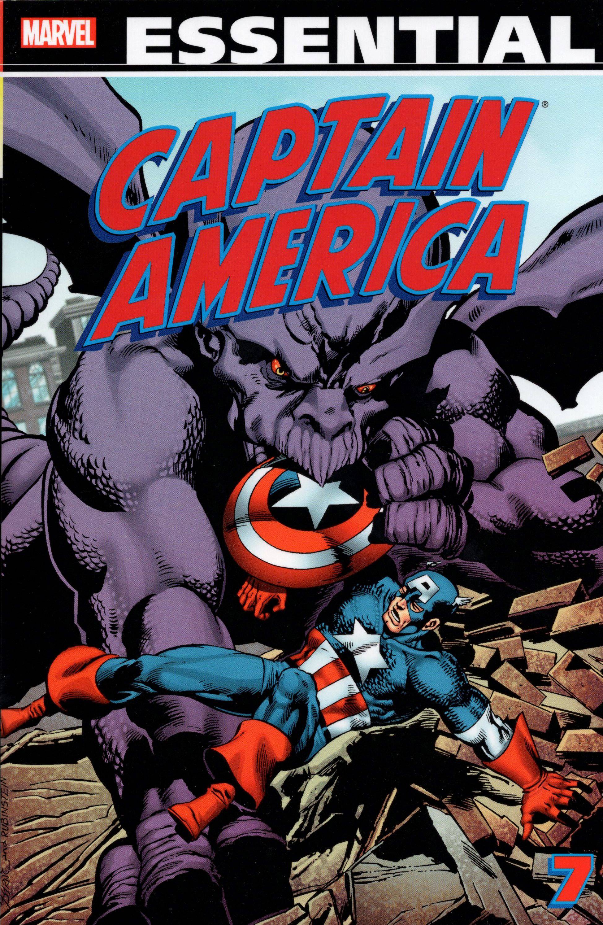 Essential Captain America Graphic Novel Volume 7