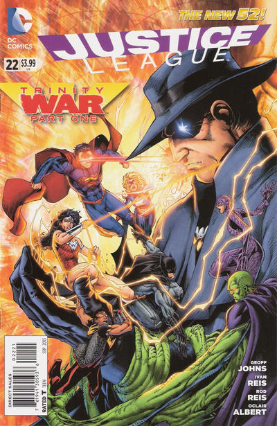 Justice League #22 Variant Edition (Trinity) (2011)